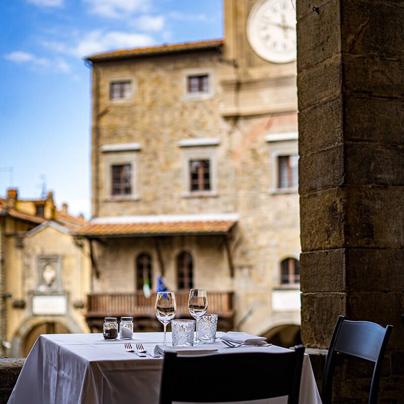 Location for weddings cortona restaurant la loggetta